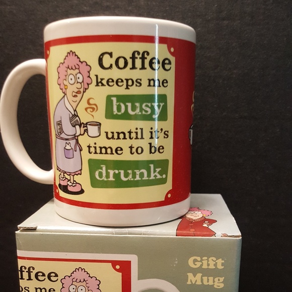 New In Box Leanin’ Tree Mug - Coffee keeps me busy - Picture 1 of 4